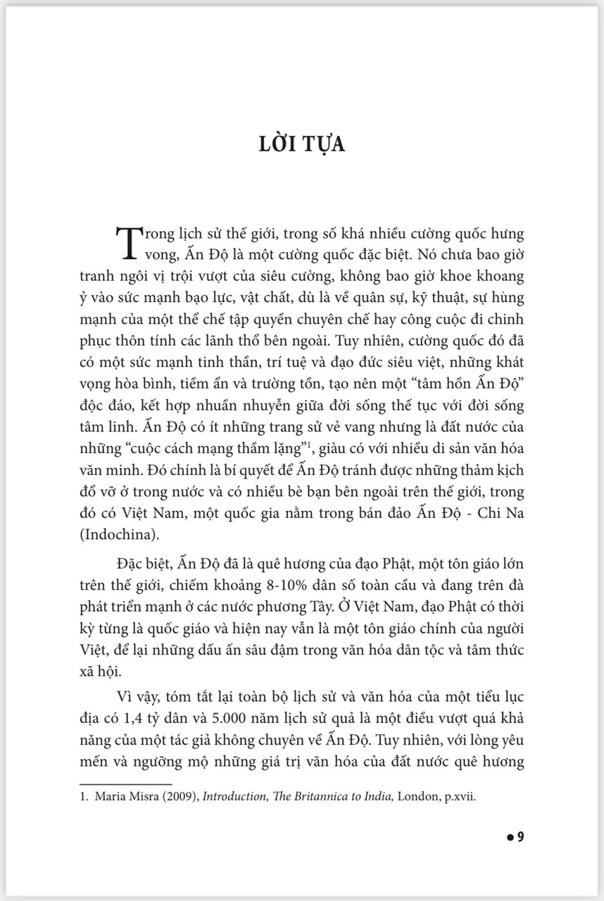 Đại Cương Lịch Sử Và Văn Hóa Ấn Độ